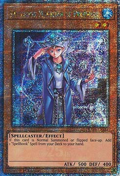 Spellbook Magician of Prophecy (V.2 - Quarter Century Secret Rare)