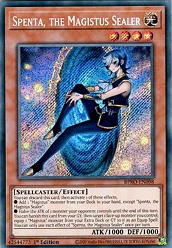 Spenta, the Magistus Sealer (V.1 - Secret Rare)
