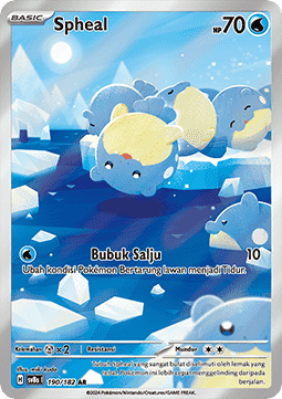 Spheal  (SV8s 190)