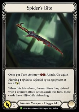 Spider's Bite (Cold Foil)