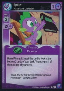 Spike *Assistant Librarian* (V.2 - Foil)