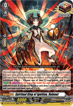 Spiritual King of Ignition, Valnout [D-Format]