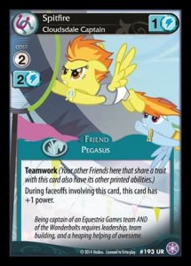 Spitfire *Cloudsdale Captain*