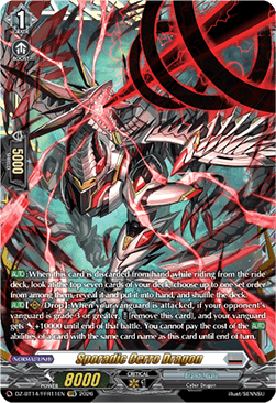 Sporadic Cerro Dragon [D-Format] (V.2 - Double Frame Rare)