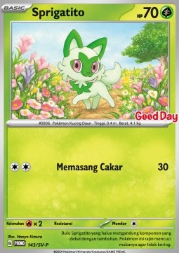 Sprigatito  (SV-P/ID 143)