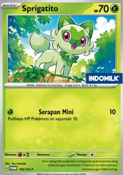 Sprigatito  (SV-P/ID 192)