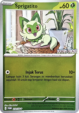 Sprigatito  (SV-P/ID 232)