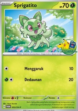 Sprigatito  (SV-P/ID 053)