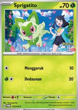 Sprigatito  (SV-P/ID 172)