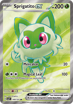 Sprigatito ex  (MA4 149)