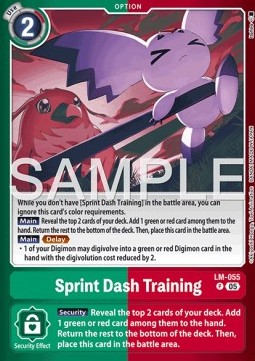 Sprint Dash Training (LM-055)