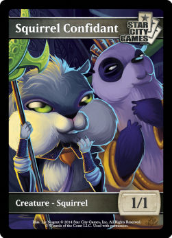 Squirrel Token (Black 1/1)