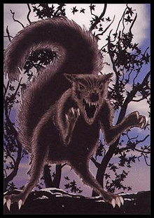 Squirrel Token (Green 1/1)