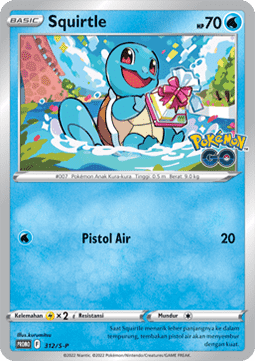 Squirtle  (S-P/ID 312)