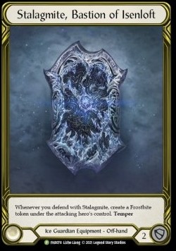 Stalagmite, Bastion of Isenloft (Cold Foil Golden)