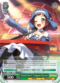 "Stand Firm!" Tsugumi Hazawa (V.2 - Triple Rare)