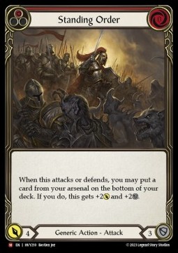 Standing Order (Rainbow Foil)
