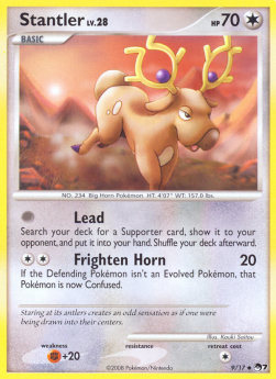 Stantler Lv.28  (POP7 9)