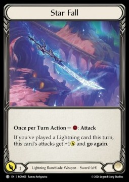 Star Fall (Cold Foil)