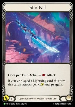 Star Fall (Rainbow Foil)