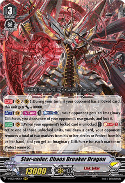 Star-vader, Chaos Breaker Dragon [V Format] (V.1 - Triple Rare)
