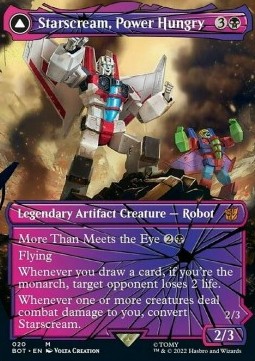 Starscream, Power Hungry // Starscream, Seeker Leader (V.2)