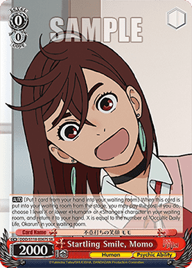 Startling Smile, Momo (V.2 - Super Rare)