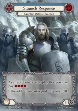 Staunch Response (Blue) (Marvel)