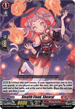 Stealth Fiend, Shenryi [D-Format] (V.1 - Trial Deck)