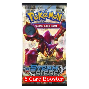 Steam Siege Booster (5 Cards)