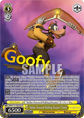 “Stellar-Powered Walking Disaster” Goofy (V.2 - Special Rare)