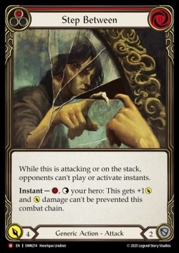 Step Between (Rainbow Foil)