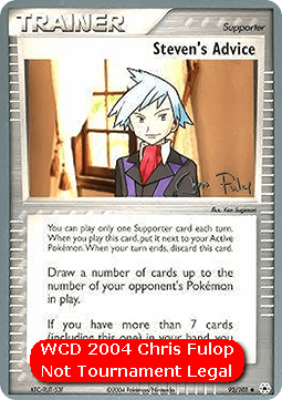 Steven's Advice (WCD04 HL 92)