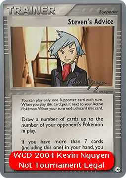 Steven's Advice (WCD04 HL 92)