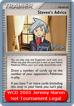 Steven's Advice (WCD05 HL 92)