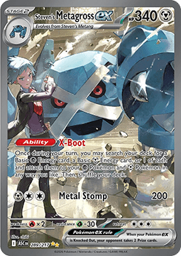 Steven's Metagross ex  (ASC 289)