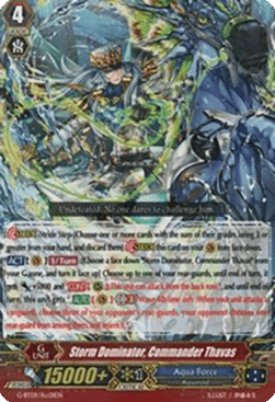 Storm Dominator, Commander Thavas [G Format] (V.1 - Rare)