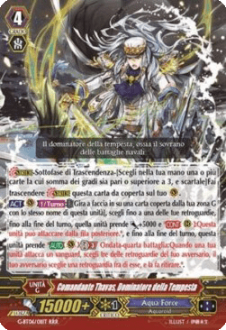 Storm Dominator, Commander Thavas [G Format] (V.2 - Special Parallel)