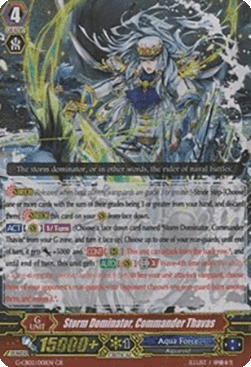 Storm Dominator, Commander Thavas [G Format]