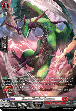 Storm Slasher Dragon [D-Format] (V.3 - Silver Rare)