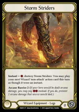 Storm Striders (Cold Foil Golden)