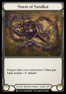 Storm of Sandikai (Cold Foil)