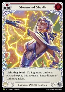 Stormwind Sheath (Extended Art Rainbow Foil)