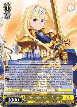 Straight Path, Alice (V.2 - Super Rare)