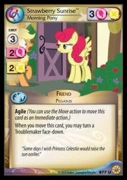 Strawberry Sunrise *Morning Pony*