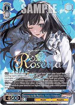 Striving to Be Positive, Rinko Shirokane (V.2 - Feature Rare)