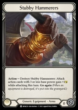 Stubby Hammerers (Cold Foil)