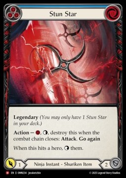 Stun Star (Cold Foil)