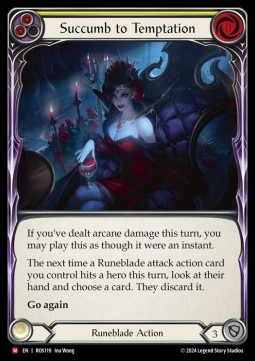 Succumb to Temptation (Rainbow Foil)