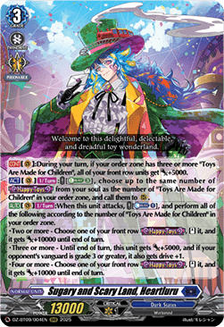 Sugary and Scary Land, Heartluru [D-Format] (V.1 - Triple Rare)